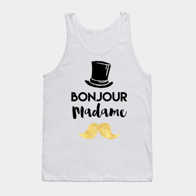 Bonjour Madame Tank Top by deificusArt